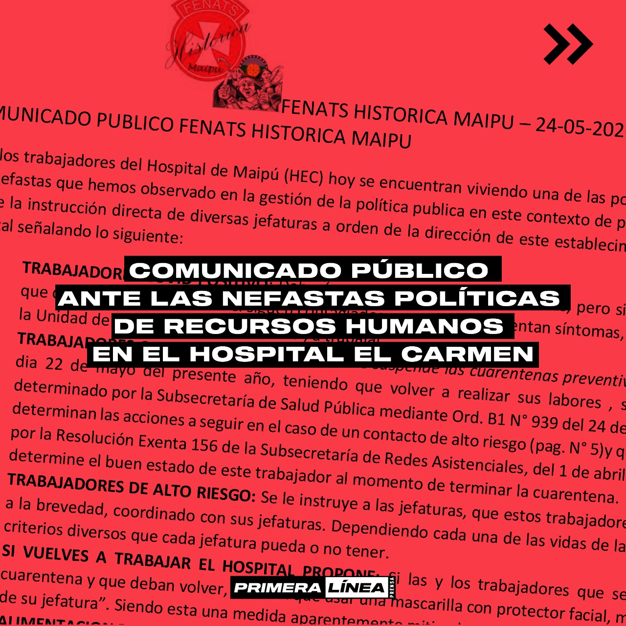 Comunicado Fenats